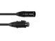 EUROLITE DMX cable EC-1 IP65 3pin 1m bk EL-0502 фото 3