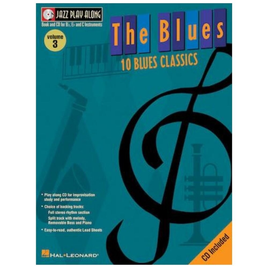The Blues Jazz Play-Along Volume 3 Hal Leonard 841646 Ноты фото 1