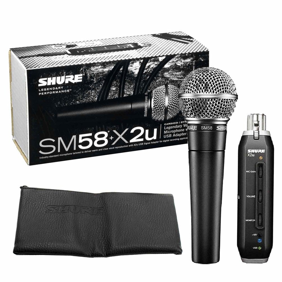 Інструментальний мікрофон Shure SM57 X2u Bundle фото 7