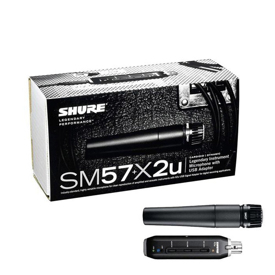 Инструментальный микрофон Shure SM57 X2u Bundle фото 8