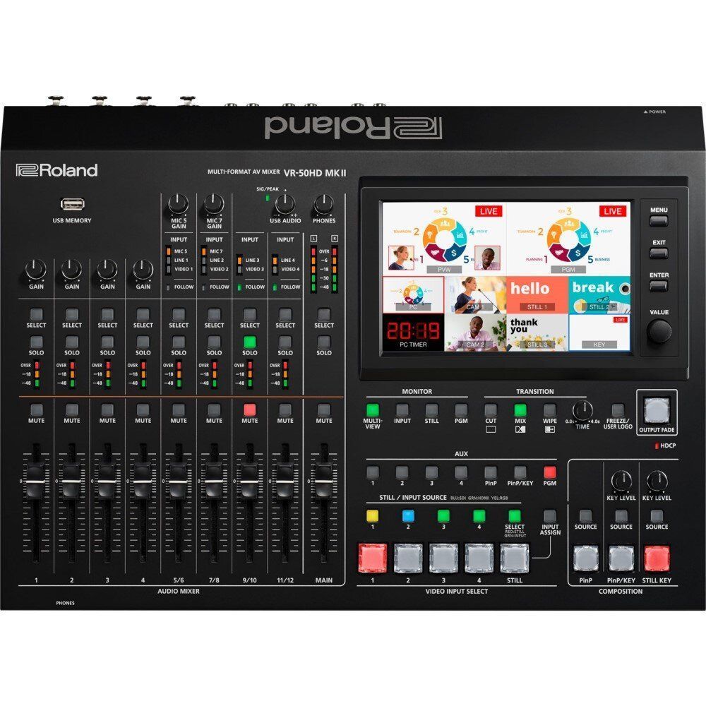 Відеомікшер Roland VR50HD MK2 RO-2700 фото