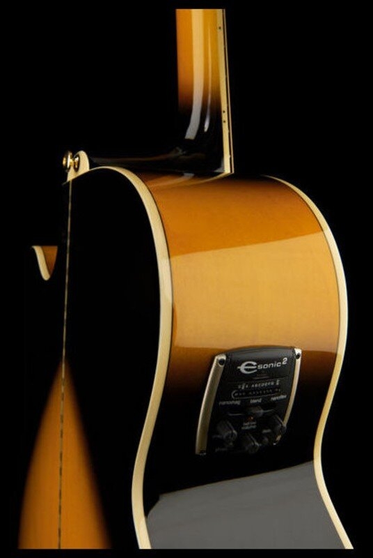 Електроакустична гітара EPIPHONE EJ-200SCE VS/GH фото 7