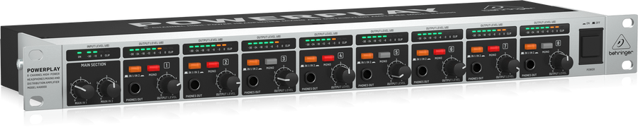 Підсилювач для навушників Behringer HA8000V2 BE-0826 фото