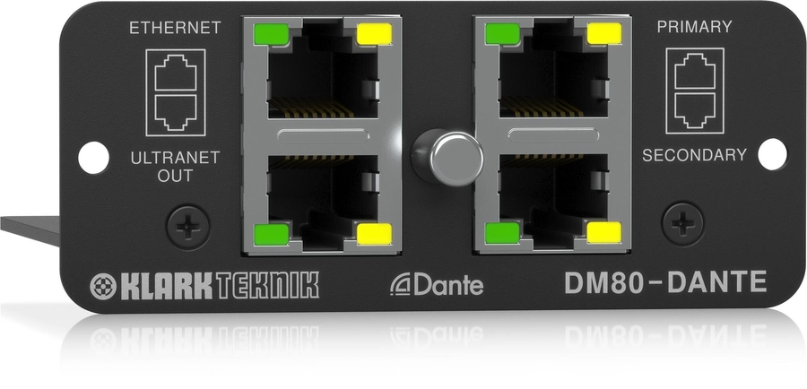 Интерфейс для аудио-процессора Klark Teknik DM80-DANTE фото 2