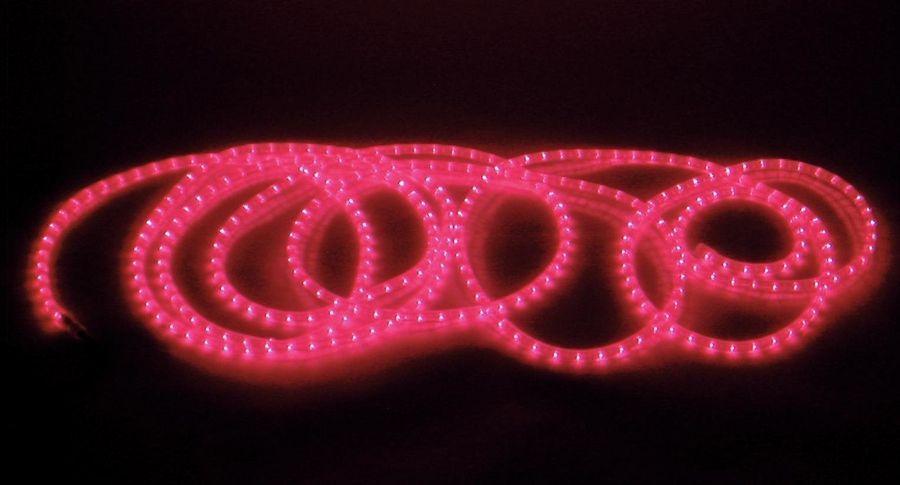 EUROLITE RUBBERLIGHT RL1-230V red 5m EL-1438 фото