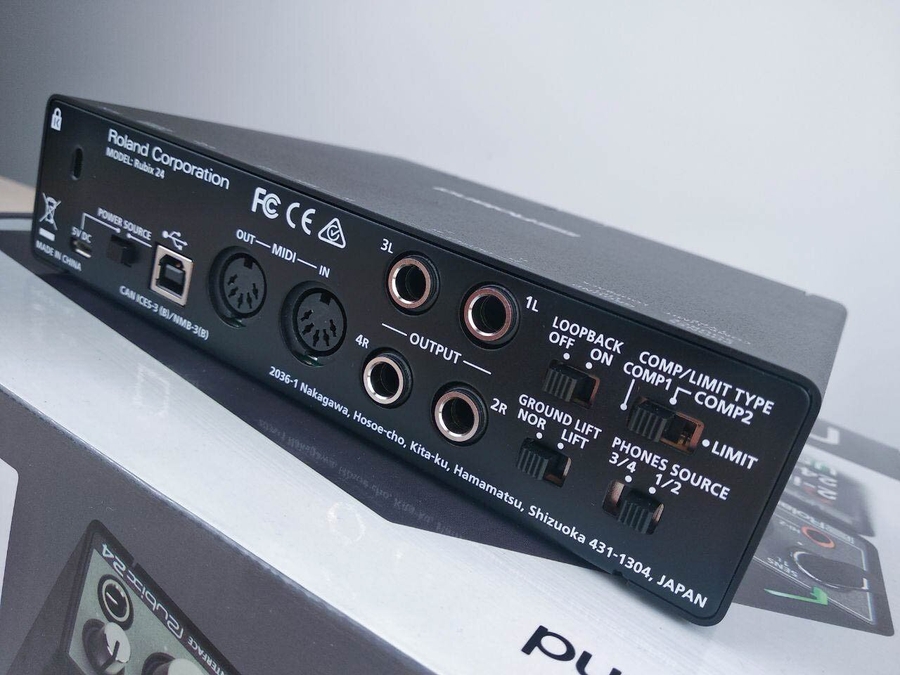 Аудіоінтерфейс Roland Rubix 24 USB фото 7