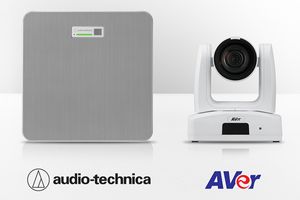 Стельовий мікрофон Audio-Technica ATND1061DAN інтегрується з камерами AVer PTZ для розширених відеоконференцій