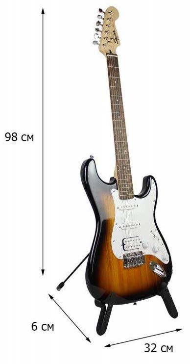 SQUIER by FENDER BULLET STRATOCASTER HSS BSB Електрогітара SQ-0007 фото