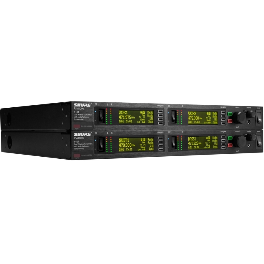 Передавач P10TE персональної моніторної системи Shure PSM1000 фото 2