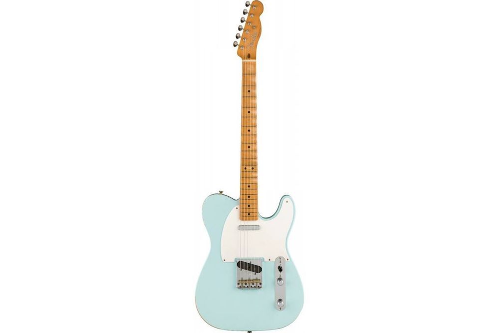 FENDER VINTERA 50s TELECASTER ROAD WORN LTD SONIC BLUE Электрогитара FE-0649 фото