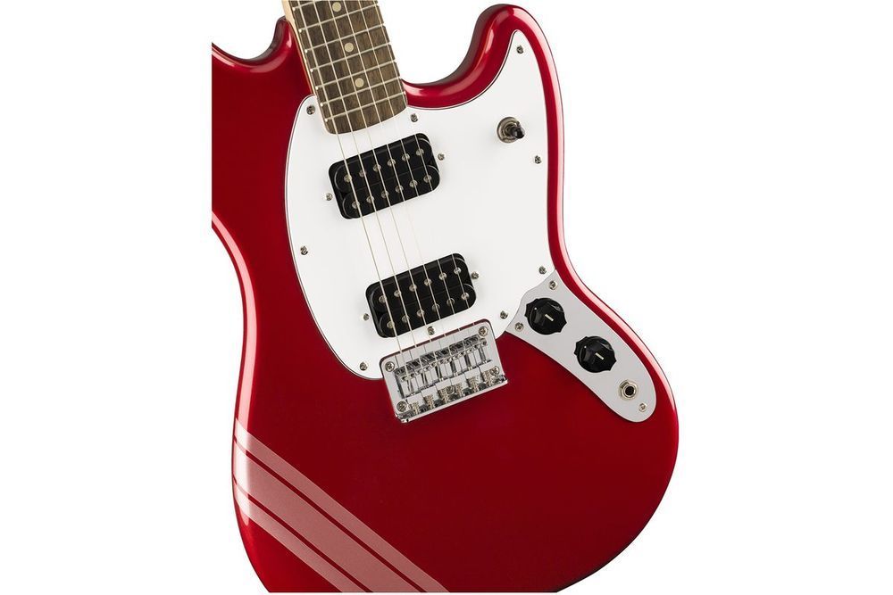 SQUIER by FENDER BULLET MUSTANG LTD COMPETITION RED Электрогитара SQ-0110 фото