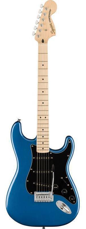 SQUIER by FENDER AFFINITY SERIES STRATOCASTER MN LAKE PLACID BLUE Электрогитара SQ-0082 фото