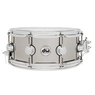 DW DRVL5513SPCStainless Steel Snare Drum 5.5x13 DW-X293 фото