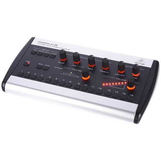 Цифровий стерео-мікшер Behringer Powerplay P16 M — купити від
