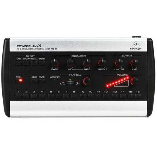 Цифровий стерео-мікшер Behringer Powerplay P16 M — купити від