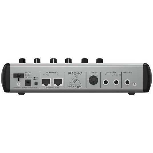 Цифровий стерео-мікшер Behringer Powerplay P16 M — купити від