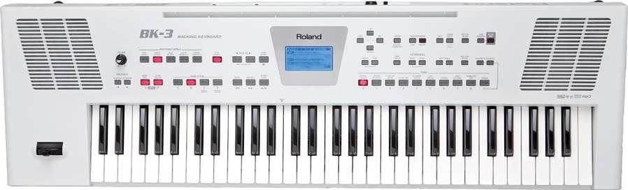 Клавишный синтезатор ROLAND BK-3 WH фото 1