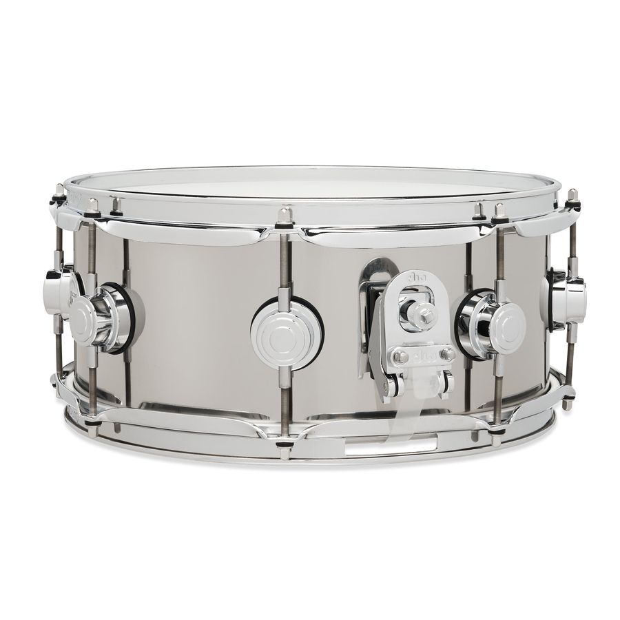 DW DRVL5513SPCStainless Steel Snare Drum 5.5x13 DW-X293 фото