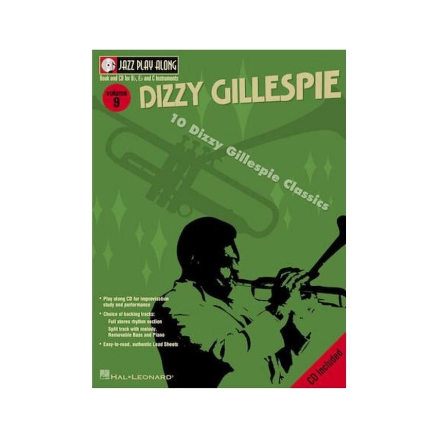 Ноты для духовых Jazz Play Along D. Gillespie Hal Leonard 843002 фото 1