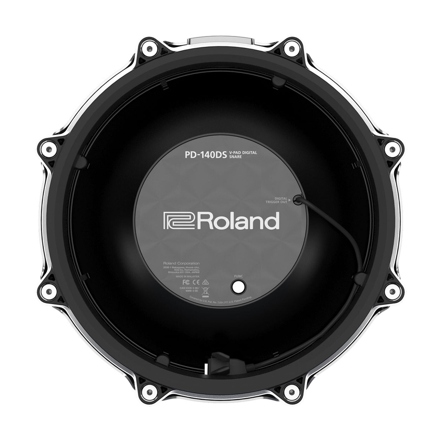 Пэд виртуальный Roland PD-140DS фото 2