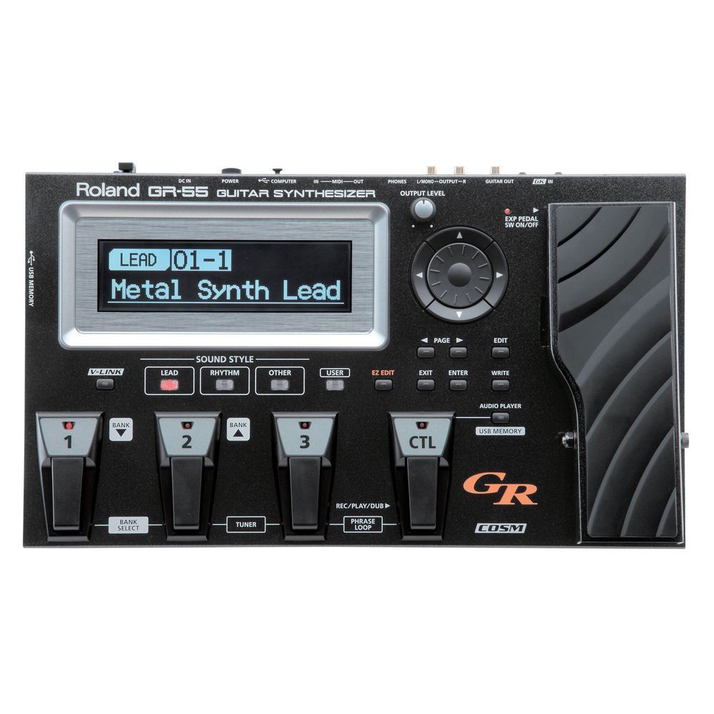 Гітарний синтезатор Roland GR-55S BK RO-0653 фото
