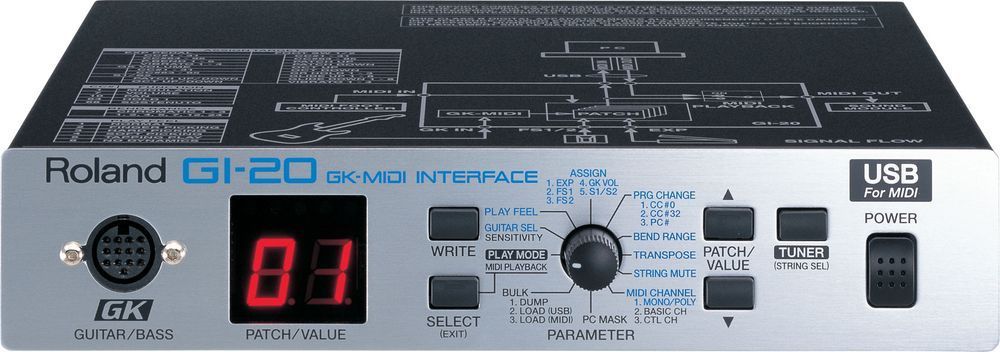 MIDI-інтерфейс ROLAND GI20 RO-0626 фото