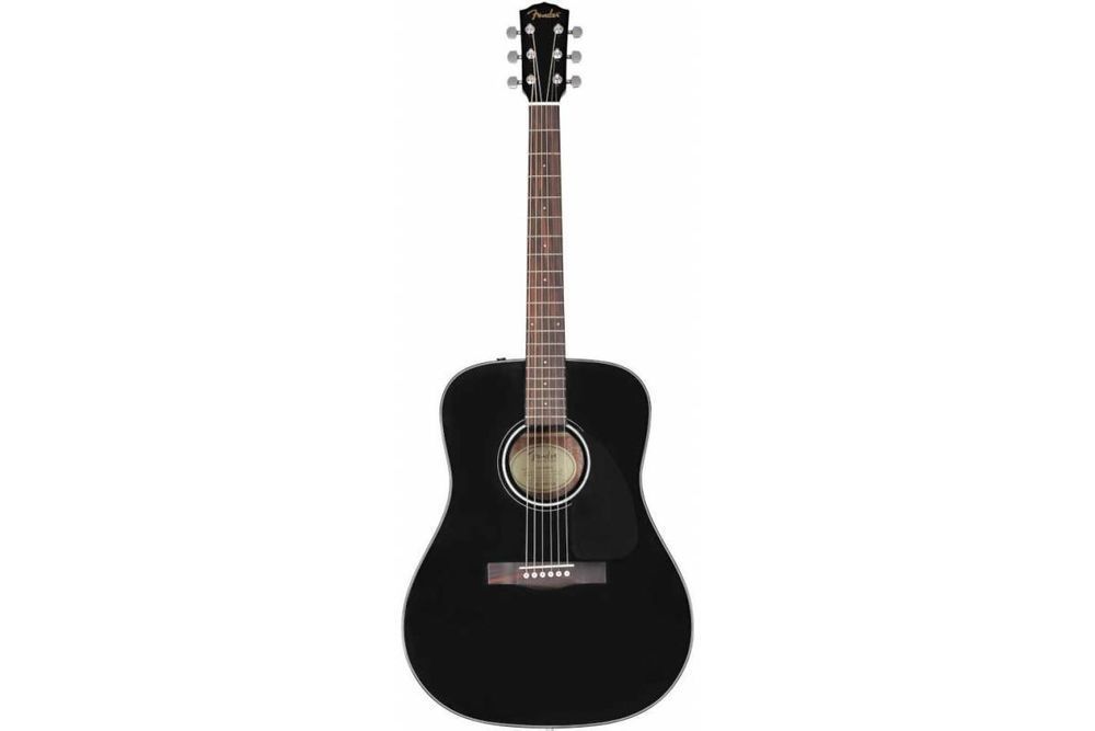 Гитара акустическая FENDER CD-60 V3 WN BLACK FE-0271 фото