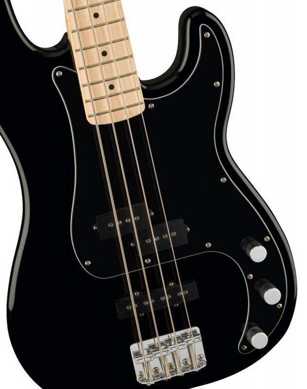 SQUIER by FENDER AFFINITY SERIES PRECISION BASS PJ MN BLACK Бас-гитара SQ-0069 фото
