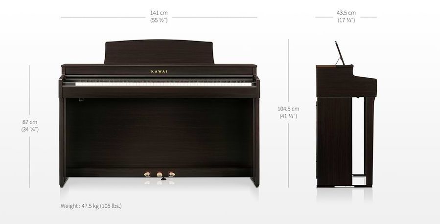 Цифрове фортепіано Kawai CN301W KA-0212 фото