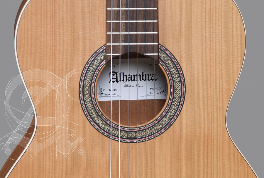 Классическая гитара Alhambra Z-Nature BAG с чехлом 4/4 фото 4