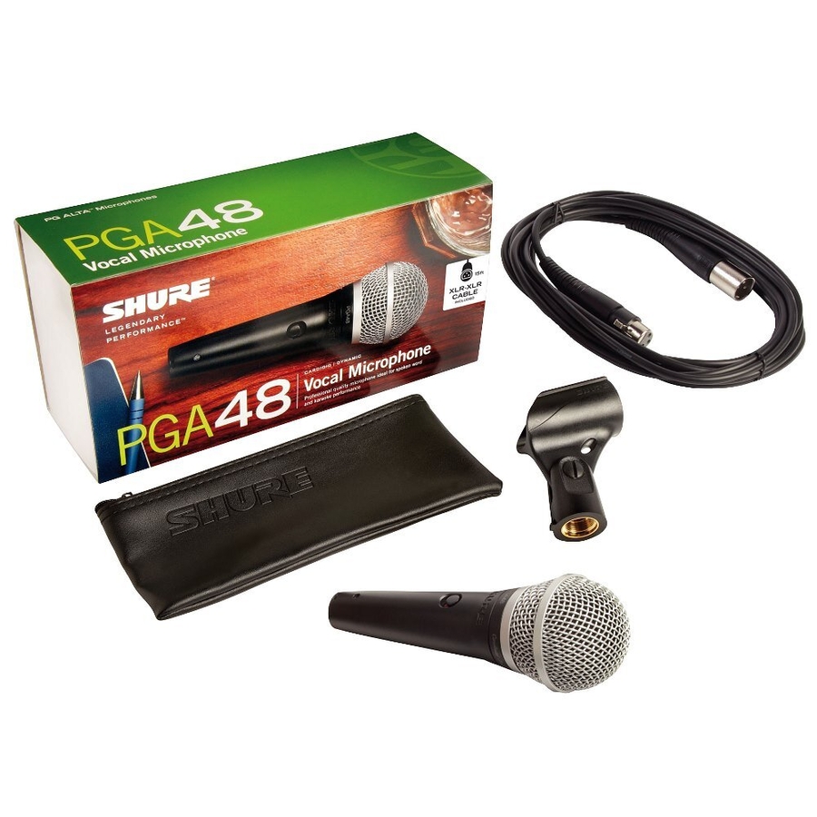 Вокальный микрофон Shure PGA48 XLR фото 4