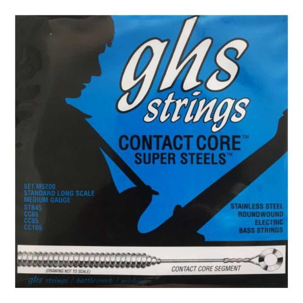 Струны для басгитары GHS M5200 GH-0230 фото