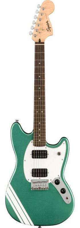 SQUIER by FENDER BULLET MUSTANG FSR HH SHERWOOD GREEN Электрогитара SQ-0108 фото
