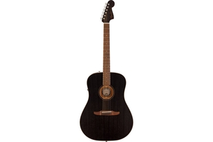 FENDER REDONDO SPECIAL OPEN PORE BLACK TOP LTD Гитара электроакустическая фото 1