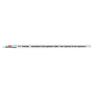 Мікрофонний кабель Proel HPC80WH у бухті Білий PR-6835 фото