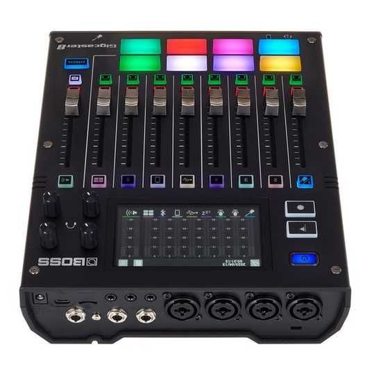 Аудіо мікшер для стрімів Boss GIGCASTER 8 — купити від офіційного