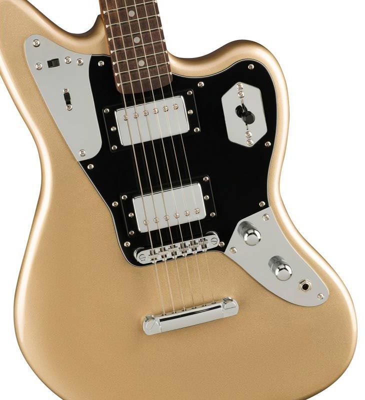 SQUIER BY FENDER CONTEMPORARY JAGUAR HH ST SHORELINE GOLD Электрогитара SQ-0164 фото