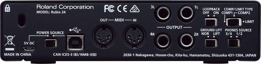 Аудіоінтерфейс Roland Rubix&nbsp;22 USB RO-2292 фото