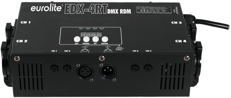 Діммер EDX-4RT DMX RDM Truss Dimmer Pack фото 3