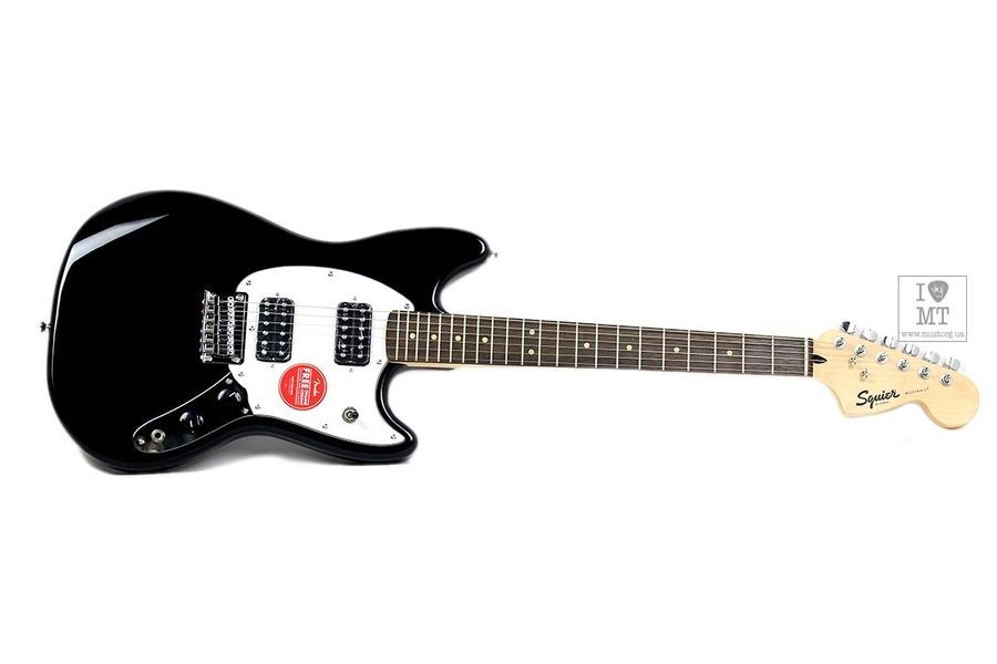 SQUIER by FENDER BULLET MUSTANG HH BLK Електрогітара SQ-0036 фото