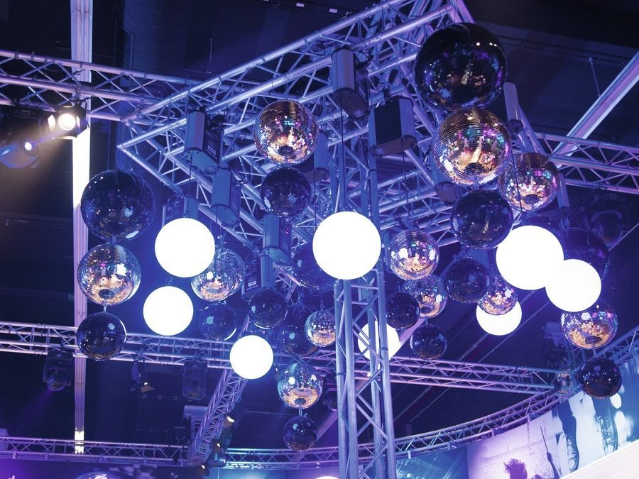 EUROLITE Mirror Ball 30cm black EL-1202 фото