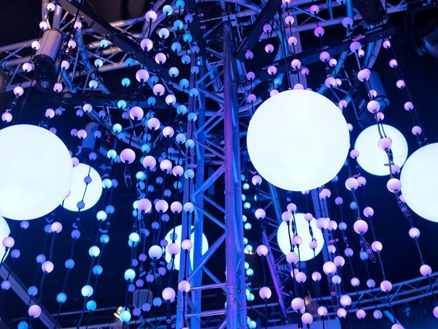 EUROLITE LED Space Ball 20 + HST-500 EL-1040 фото