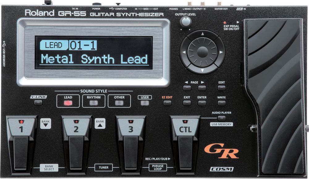 Гітарний синтезатор Roland GR-55GK BK RO-0651 фото