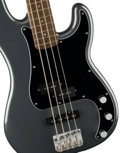 SQUIER by FENDER AFFINITY SERIES PRECISION BASS PJ LR CHARCOAL FROST METALLIC Бас-гитара SQ-0067 фото