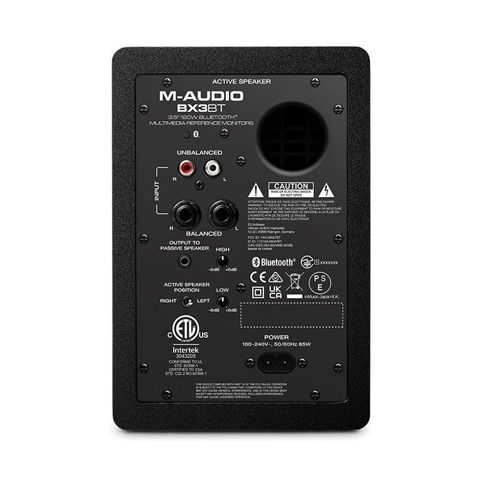 Студійні монітори M-Audio BX3 BT Bluetooth Monitors MU-0084 фото