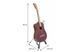 FENDER FA-15 STEEL 3/4 RED WN w/BAG Гітара акустична FE-0339 фото 2