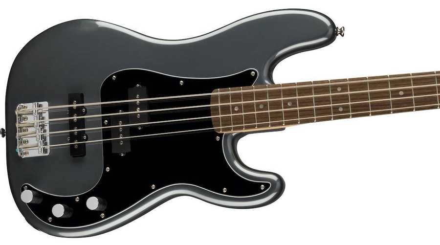 SQUIER by FENDER AFFINITY SERIES PRECISION BASS PJ LR CHARCOAL FROST METALLIC Бас-гітара фото 3