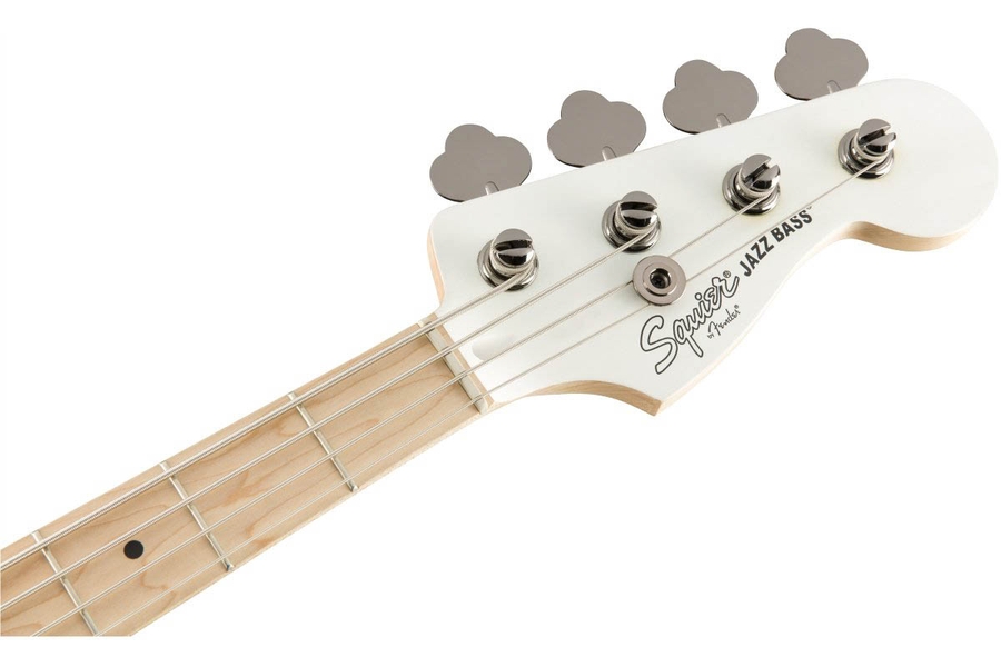SQUIER by FENDER CONTEMPORARY ACTIVE J-BASS HH MN FLAT WHITE Бас-гітара фото 3
