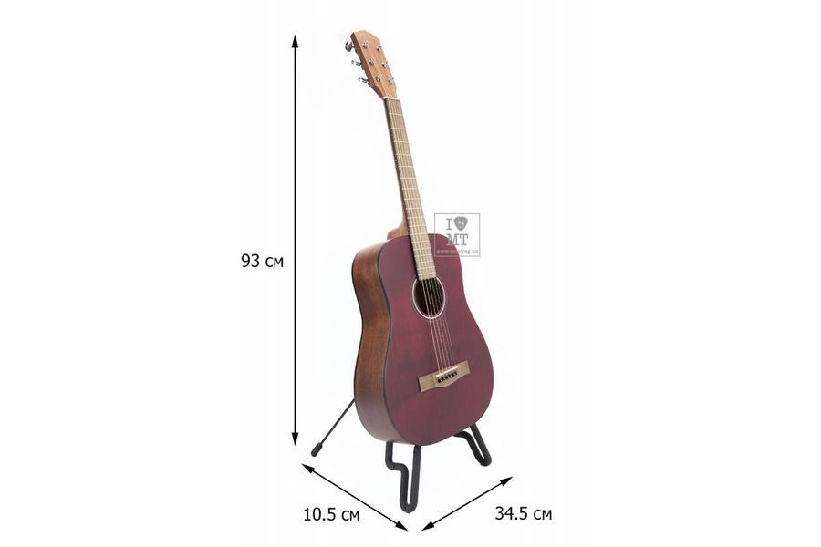 FENDER FA-15 STEEL 3/4 RED WN w/BAG Гітара акустична FE-0339 фото