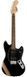 SQUIER by FENDER BULLET MUSTANG FSR HH BLACK w/COMPETITION STRIPES Электрогитара SQ-0106 фото